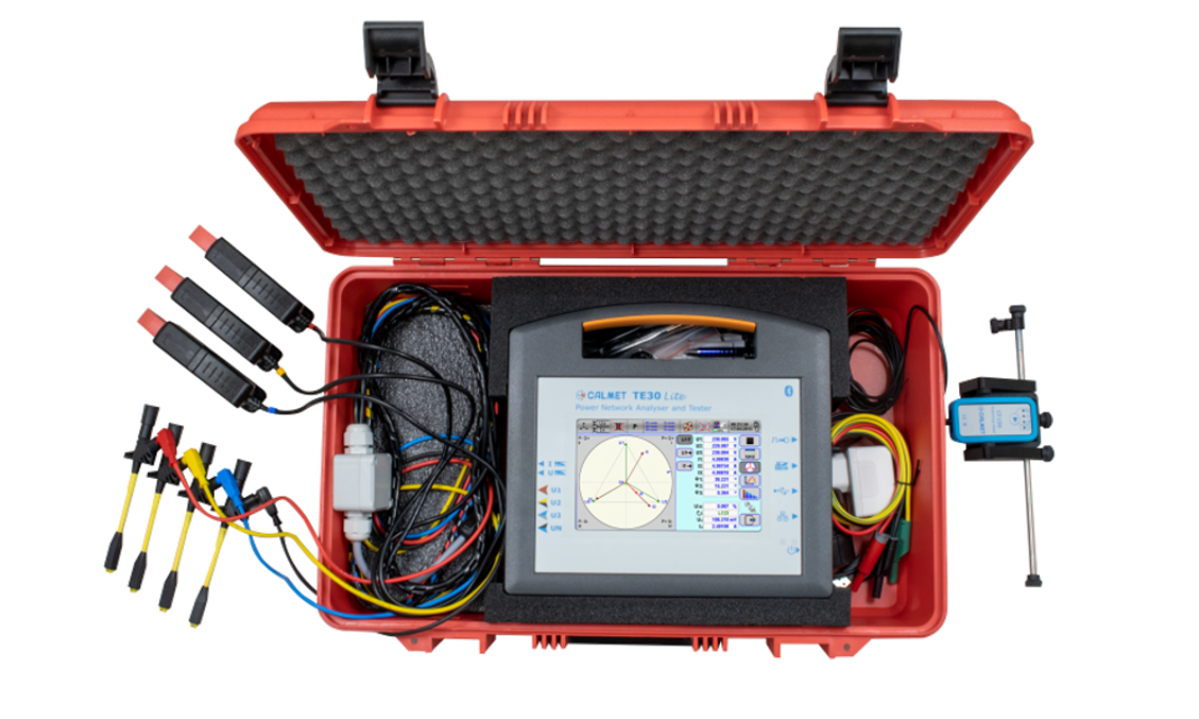 TE30 Lite Portable Three-Phase Working Standard and Power Quality Analyzer option 01