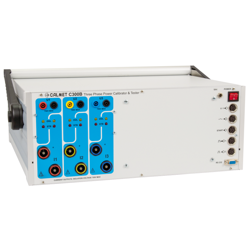 C300B - Testador automático de contadores de energia da classe 0.02 ou 0.05
