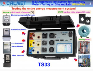 TS33 - Trójfazowy automatyczny system testujący z licznikiem kontrolnym i zintegrowanym źródłem prądu i napięcia - Prezentacja video